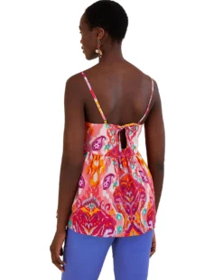 Monsoon Ikat Paisley Print Cut-Out Cami 7 Monsoon Ikat Paisley Print Cut-Out Cami -Cheap Vextalia Store jr611 54150310 4