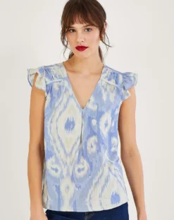 Monsoon Peggy Ikat Tank Top