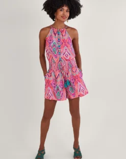 Monsoon Ikat Print Tape Trim Shorts 6 Monsoon Ikat Print Tape Trim Shorts -Cheap Vextalia Store jr682 54157134 1