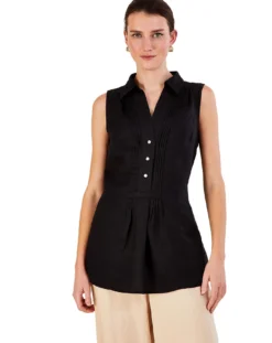 Monsoon Beryl Longline Linen Tunic Top -Cheap Vextalia Store jr687 54014901 1