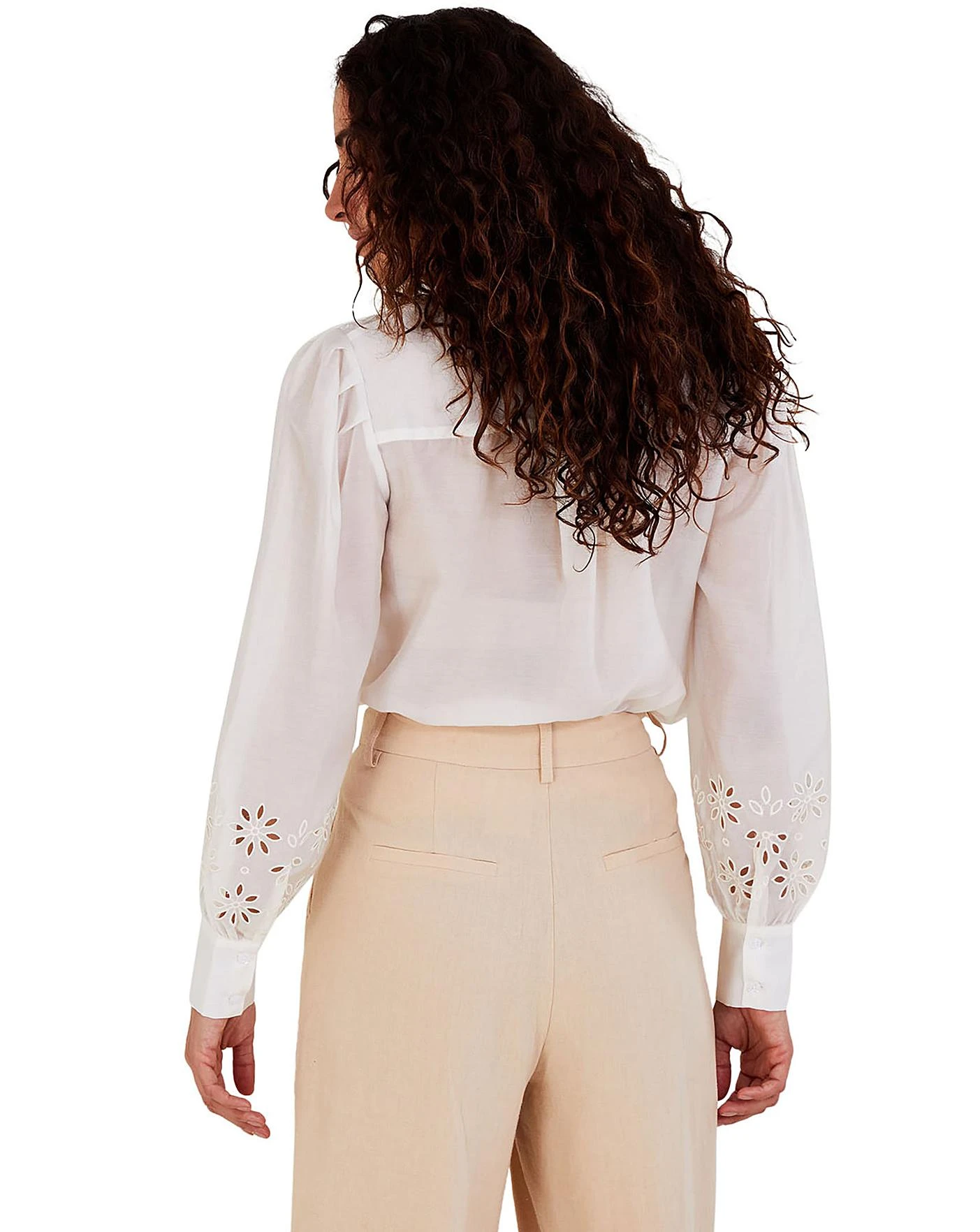 Monsoon Brie Cutwork Blouse 2 Monsoon Brie Cutwork Blouse - Image 2