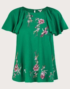 Monsoon Jenny Embellished T-Shirt