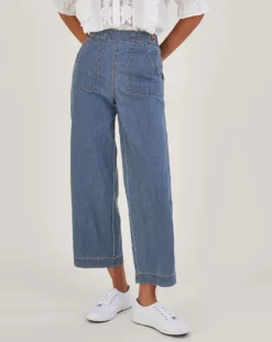 Monsoon Harper Crop Wide Leg Jeans 6 Monsoon Harper Crop Wide Leg Jeans -Cheap Vextalia Store jr935 54013839 2