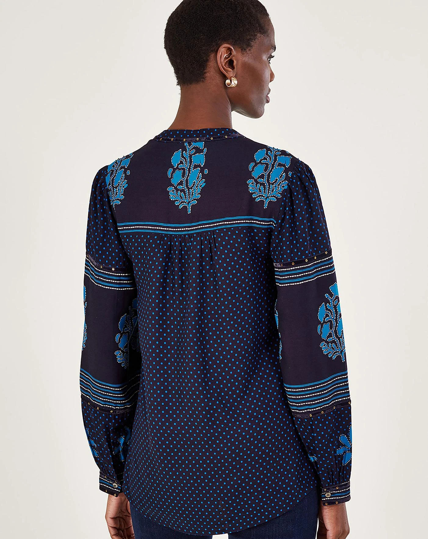 Monsoon Petal Embellished Overhead Top 4 Monsoon Petal Embellished Overhead Top - Image 4