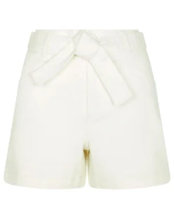 Monsoon Ecru Denim Shorts