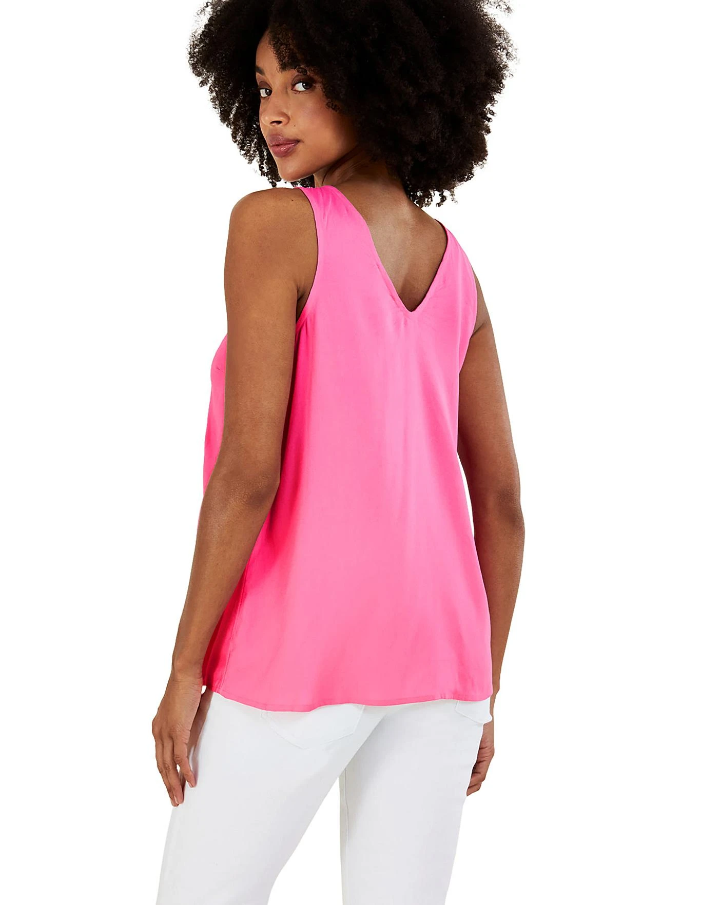 Monsoon Embroidered Wide Strap Vest Top 3 Monsoon Embroidered Wide Strap Vest Top - Image 3