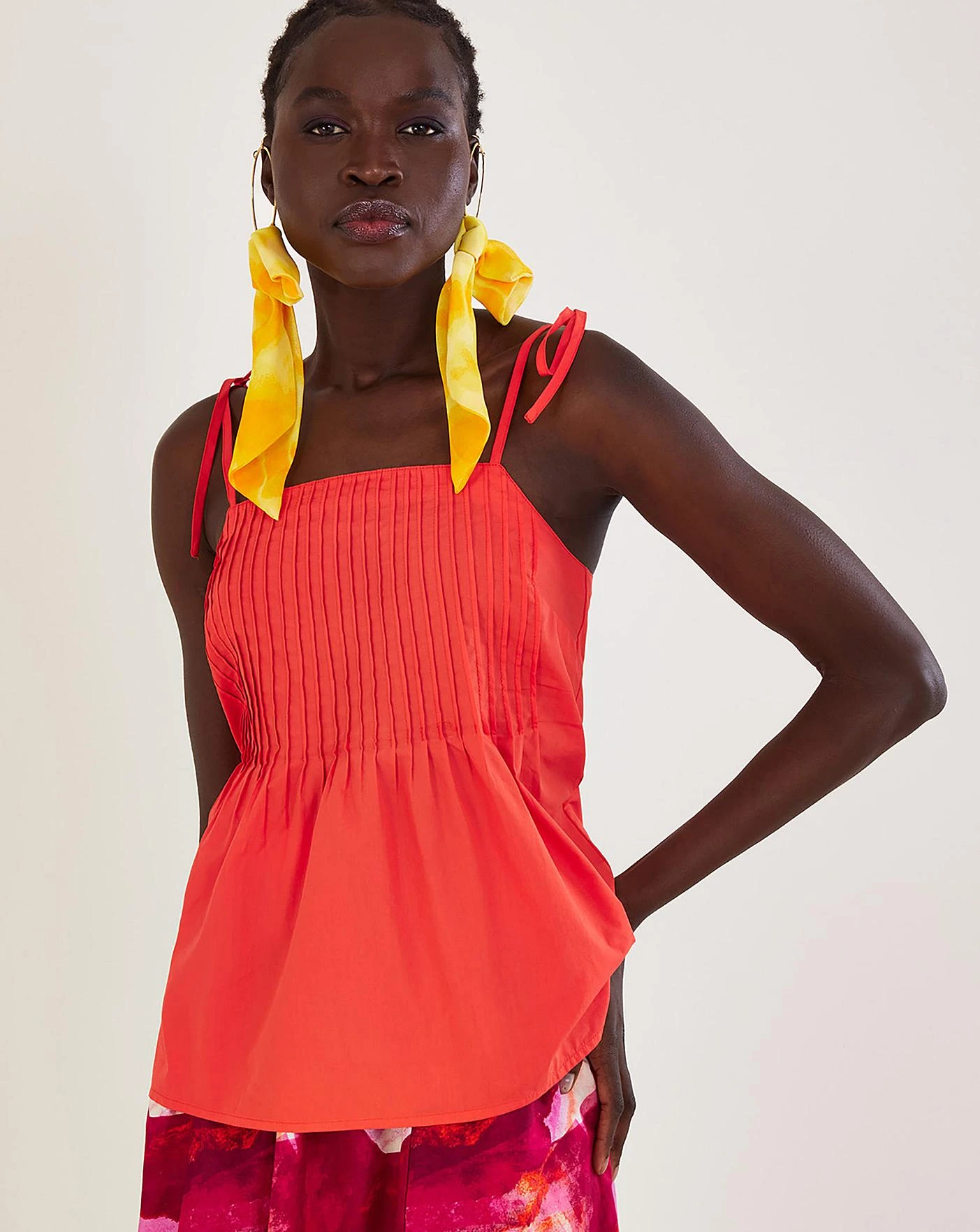 Monsoon Phoenix Pleated Cami Top 3 Monsoon Phoenix Pleated Cami Top - Image 3