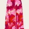 Monsoon Khari Abstract Print Midi Skirt