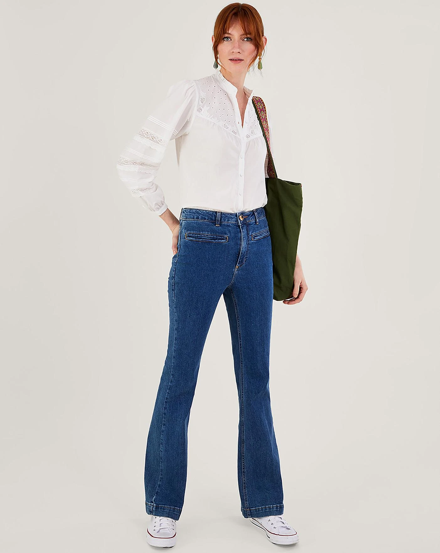 Monsoon Bronwyn Embroidered Blouse 2 Monsoon Bronwyn Embroidered Blouse - Image 2