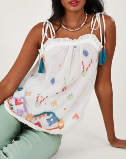 Monsoon Geometric Embroidered Cami 6 Monsoon Geometric Embroidered Cami -Cheap Vextalia Store ru561 54157213 2