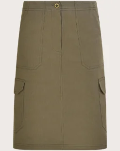 Monsoon Plain Longline Cargo Skirt