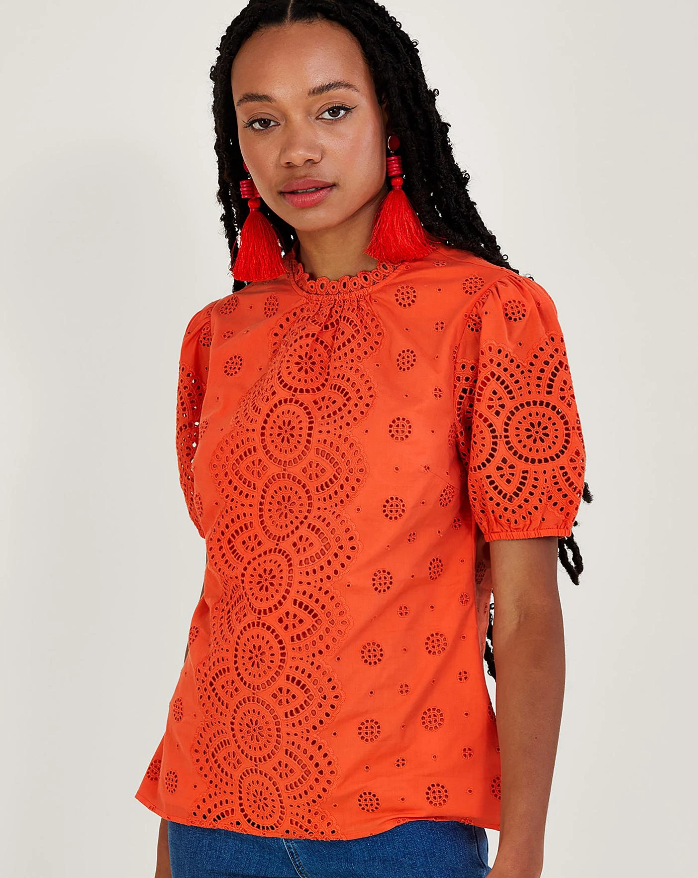 Monsoon Alessa Cutwork Top 3 Monsoon Alessa Cutwork Top - Image 3