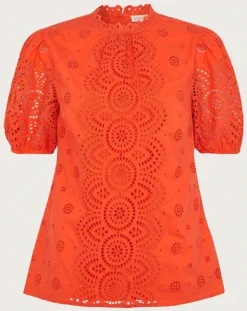 Monsoon Alessa Cutwork Top