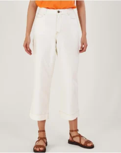 Monsoon Wide Leg Cropped Jeans -Cheap Vextalia Store ru639 54302642 2