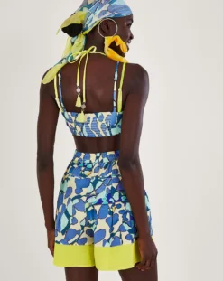 Monsoon Abstract Print Shorts -Cheap Vextalia Store ru700 54310980 4