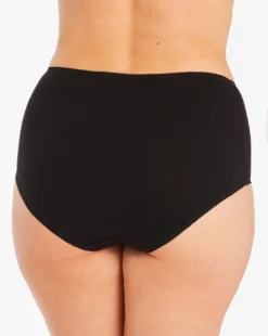 Pretty Secrets Black 10 Pack Full Briefs -Cheap Vextalia Store t01yb616500w