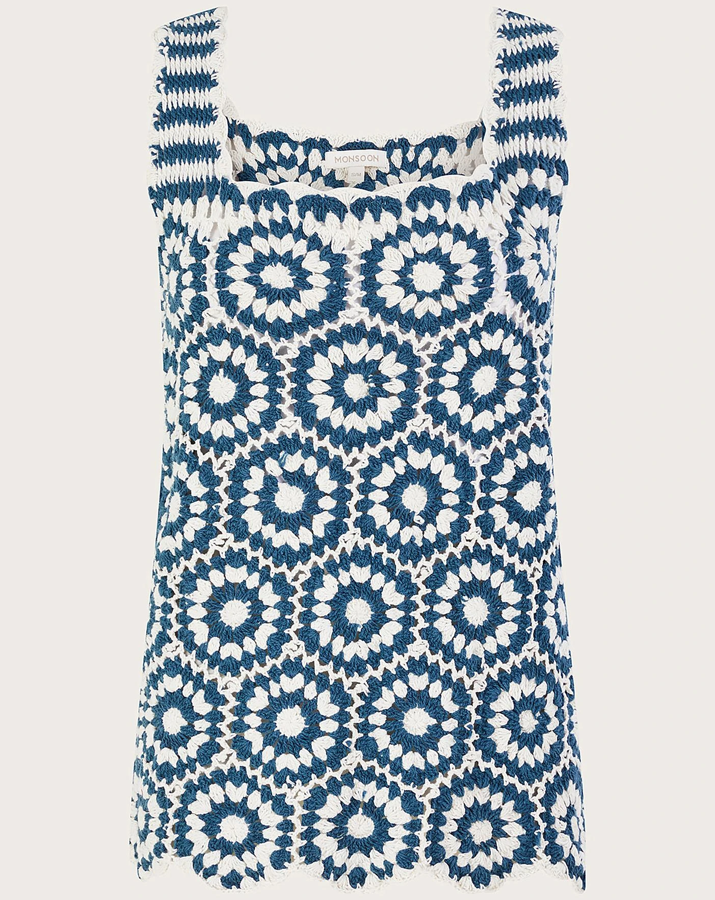 Monsoon Crochet Tank Top 2 Monsoon Crochet Tank Top - Image 2