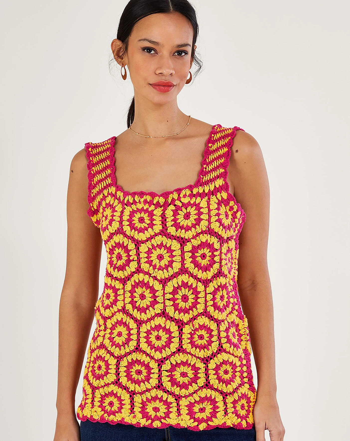 Monsoon Crochet Tank Top 4 Monsoon Crochet Tank Top - Image 4
