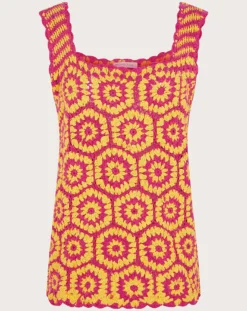 Monsoon Crochet Tank Top