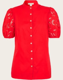 Monsoon Clara Cutwork Blouse