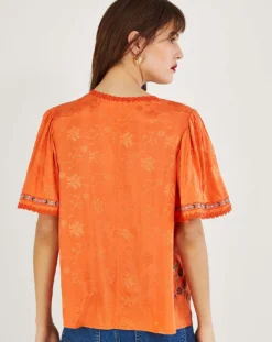 Monsoon Odelia Embroidered Floral Top -Cheap Vextalia Store uj324 54282615 4