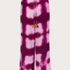 Monsoon Tassel Waist Tie Dye Trousers