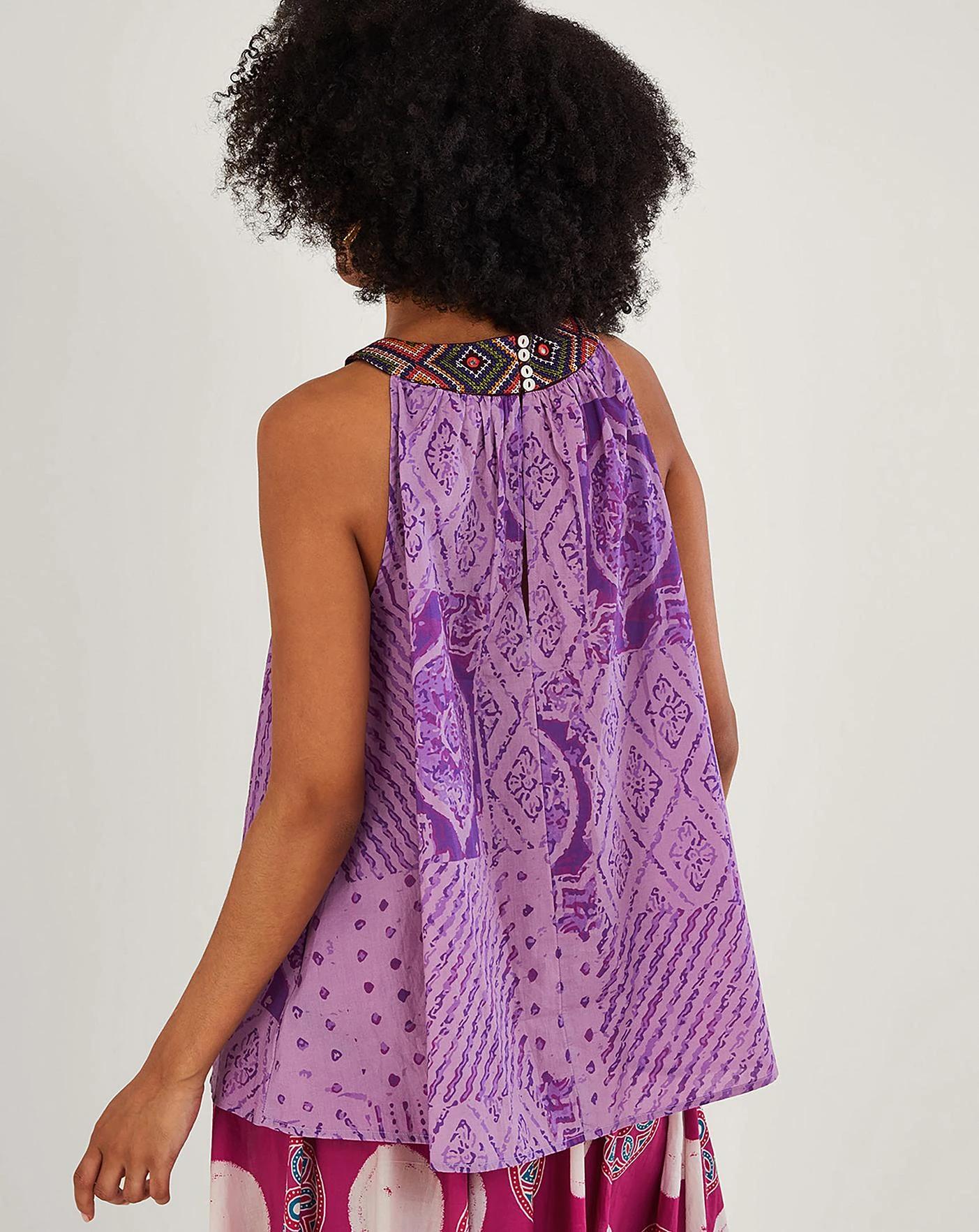 Monsoon Rabari Embroidered Cami Top 4 Monsoon Rabari Embroidered Cami Top - Image 4