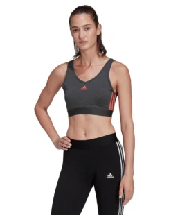 Adidas 3 Stripe Crop Top