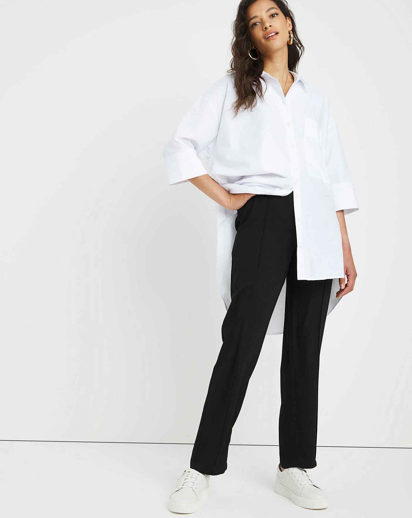 Woven Tapered Leg Trouser 1 Woven Tapered Leg Trouser