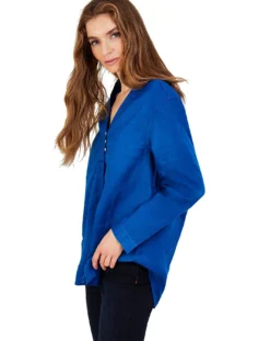 Monsoon India Linen Neru Collar Shirt -Cheap Vextalia Store vj366 54015132 1