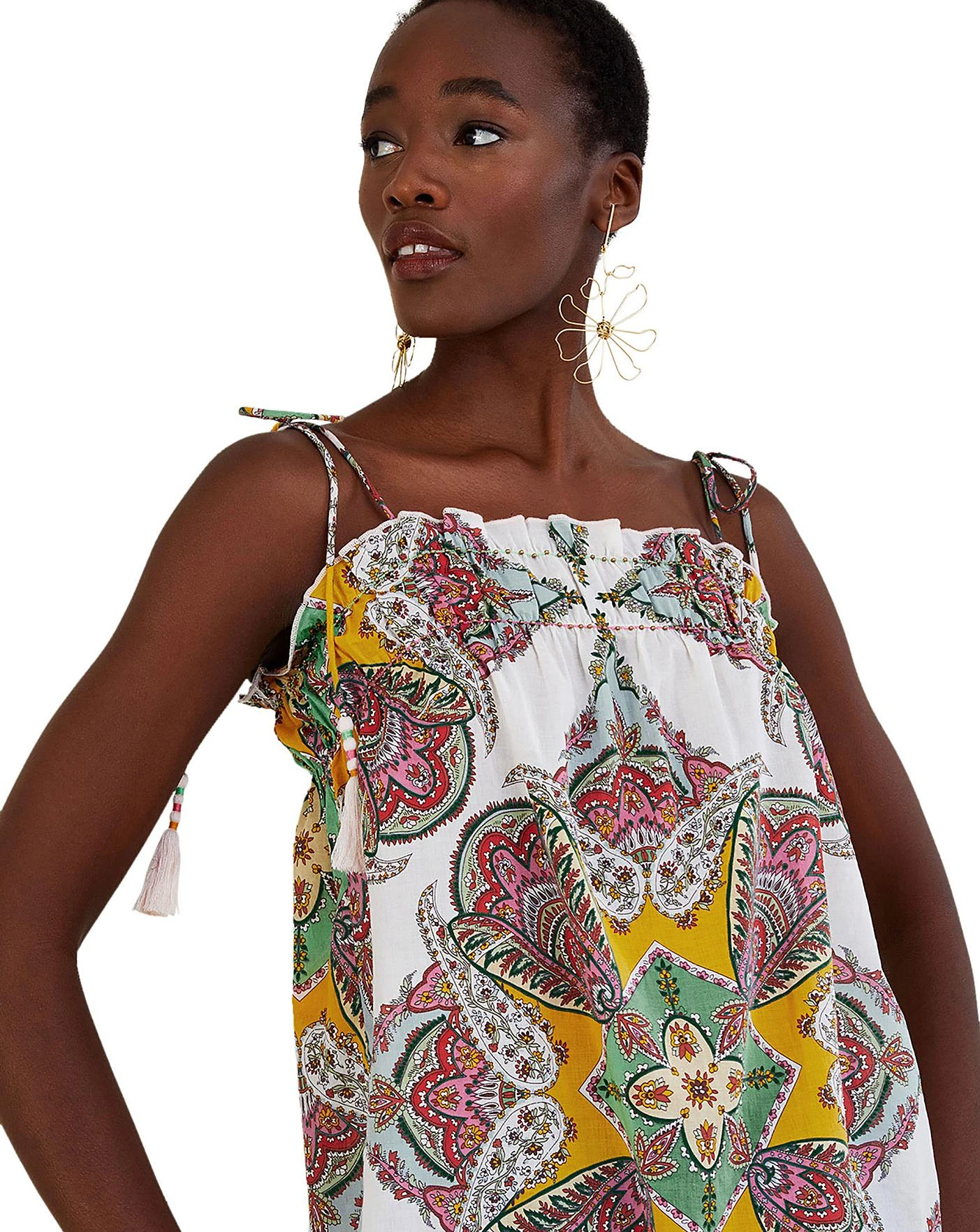 Monsoon Paisley Scarf Print Cami 3 Monsoon Paisley Scarf Print Cami - Image 3