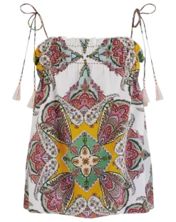 Monsoon Paisley Scarf Print Cami