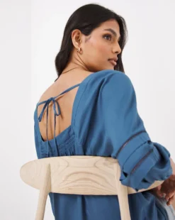 Square Neck Ladder Detail Top -Cheap Vextalia Store w01ch761743w