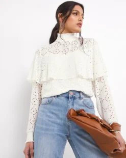 Cutwork Blouse