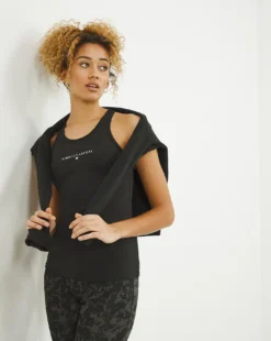 Pink Soda Essentials Fitted Tank Top -Cheap Vextalia Store w01qu550726w