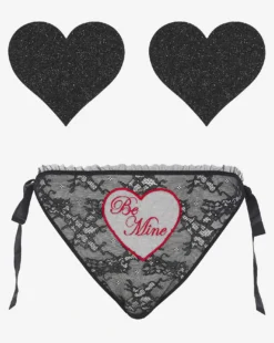 Simply Be Heart Nipple Covers&Brazilian