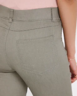 Amber Khaki Crop Jeggings -Cheap Vextalia Store w01uy437752w