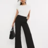 MAGISCULPT Wide Leg Trousers Long