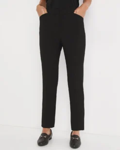 MAGISCULPT Tapered Leg Trousers Short -Cheap Vextalia Store w01zv327745s