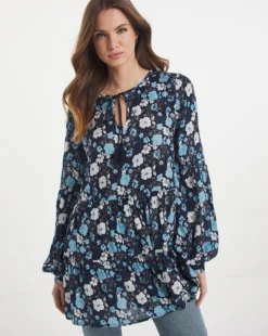 Julipa Tiered Print Tunic