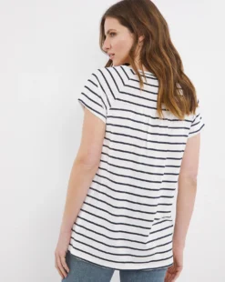 Julipa Notch Neck Grown On Sleeve Top -Cheap Vextalia Store w07zz912750w