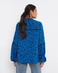 Ladder Trim Collarless Blouse 9 Ladder Trim Collarless Blouse -Cheap Vextalia Store x01bm576743w