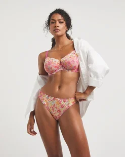 Joanna Hope Embroidery Midi Briefs