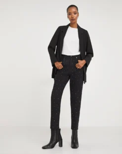 Scattered Diamante Slim Jeans