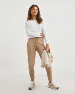 Raglan Long Sleeve Cotton Slub Top -Cheap Vextalia Store x01fz458741w