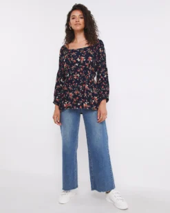 Joe Browns Ditsy Navy Blouse 6 Joe Browns Ditsy Navy Blouse -Cheap Vextalia Store x01gv536754w