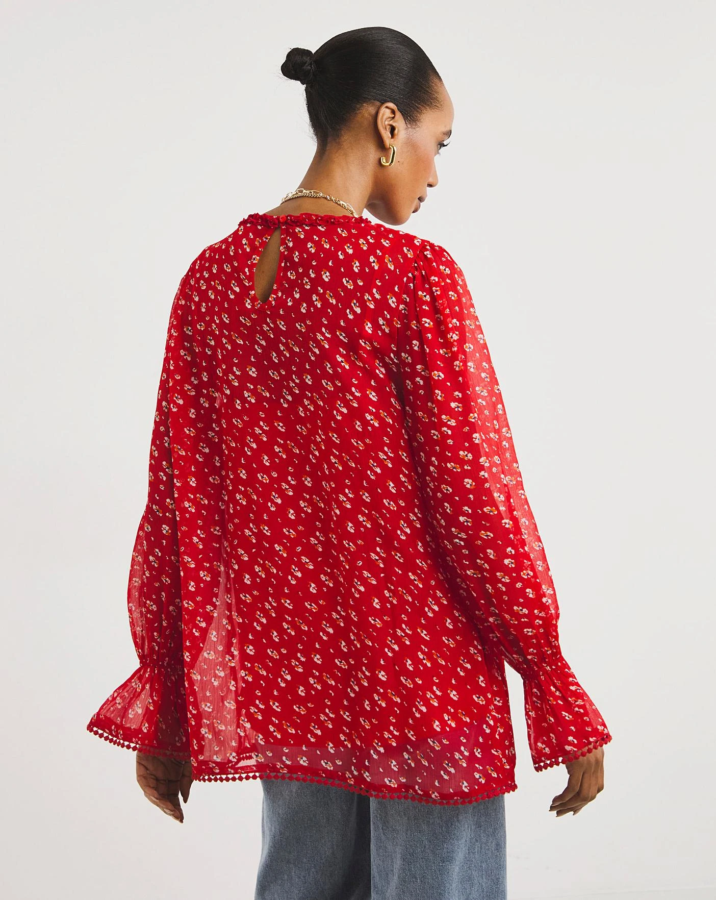 Joe Browns Ditsy Floral Top 2 Joe Browns Ditsy Floral Top - Image 2