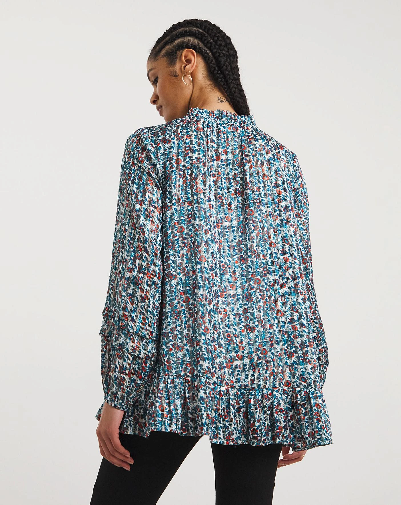 Joe Browns Metallic Thread Blouse 3 Joe Browns Metallic Thread Blouse - Image 3