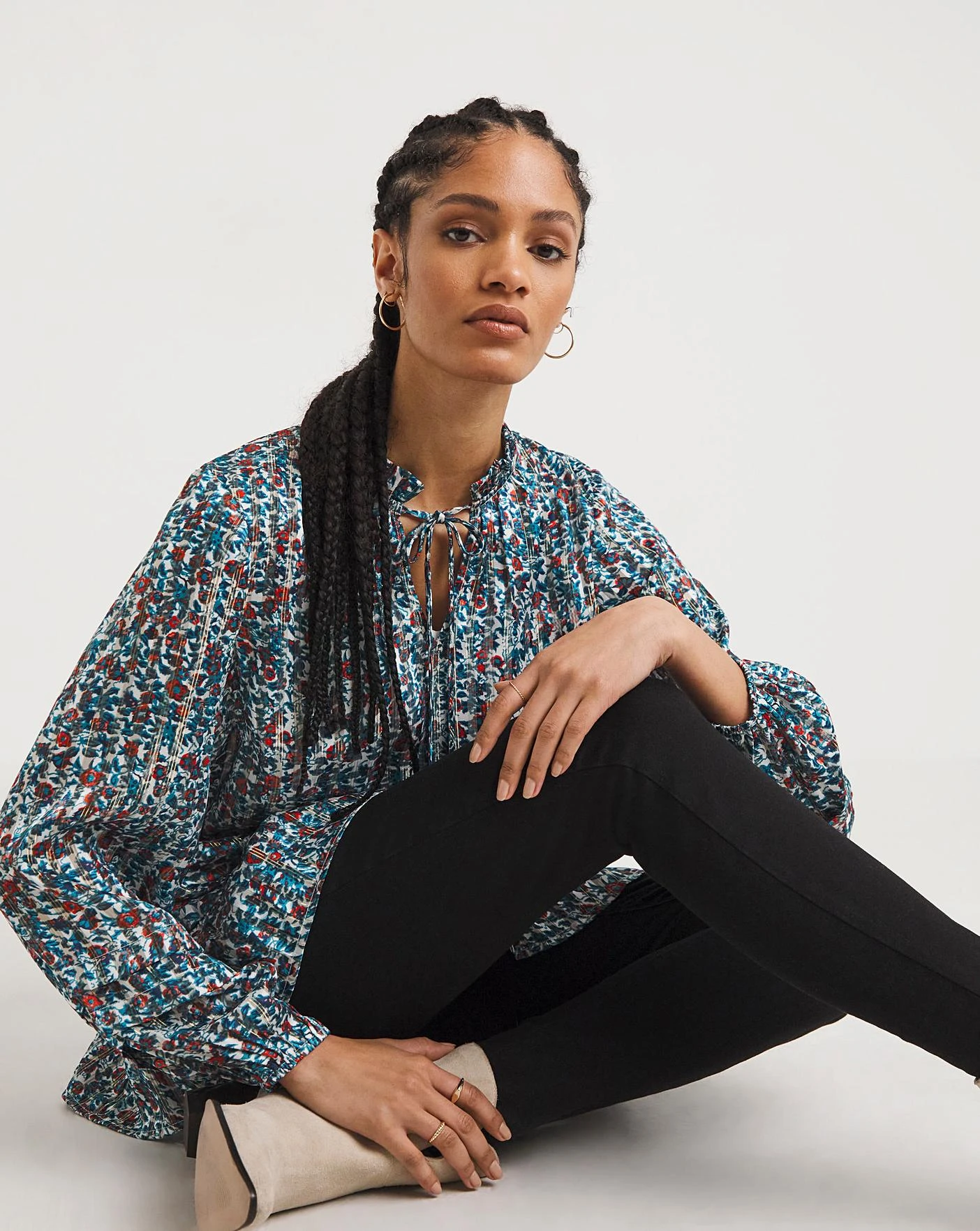 Joe Browns Metallic Thread Blouse 2 Joe Browns Metallic Thread Blouse - Image 2