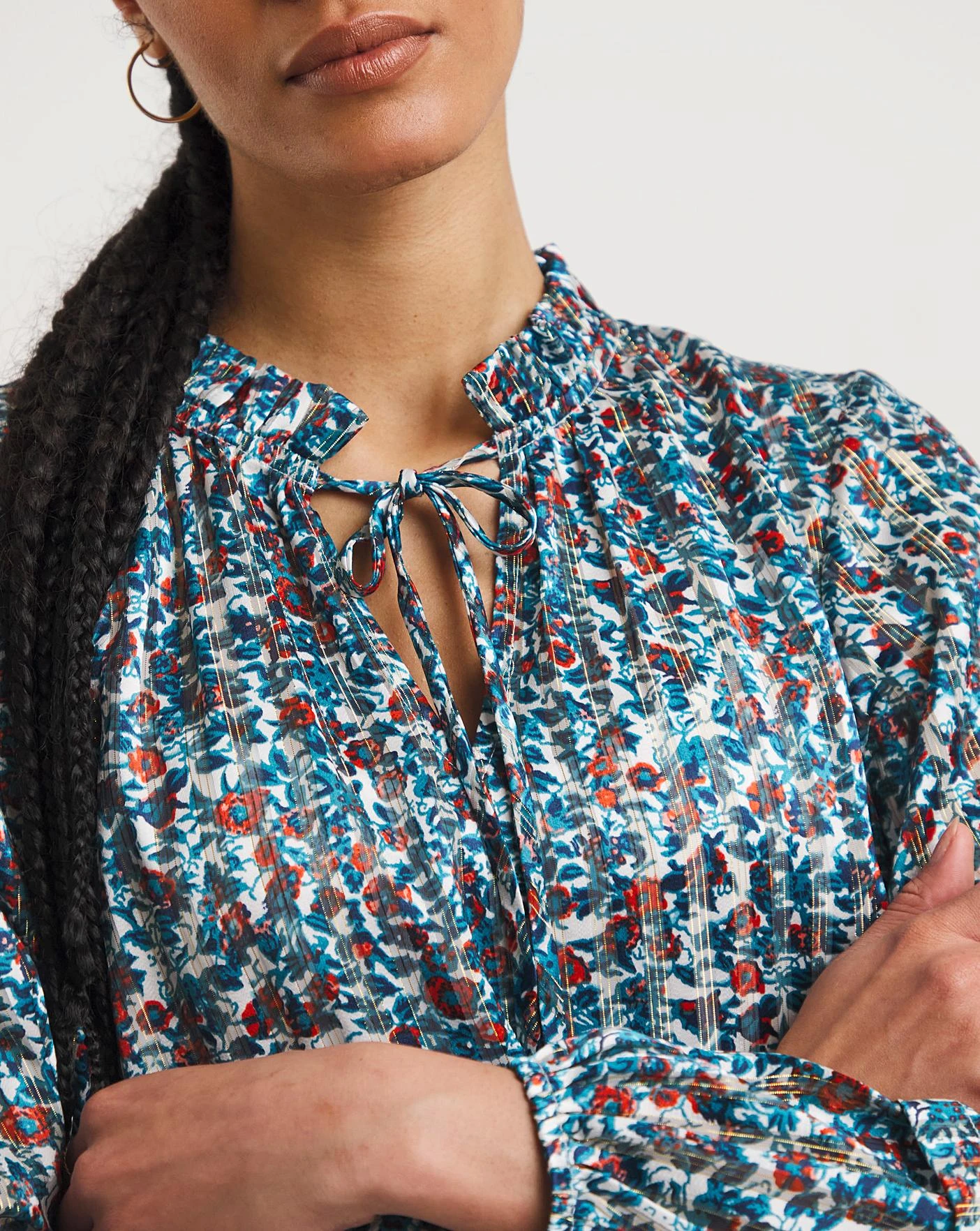 Joe Browns Metallic Thread Blouse 4 Joe Browns Metallic Thread Blouse - Image 4